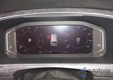 2020 Volkswagen Tiguan 2.0T Sel Premium R-Line z USA, uszkodzony, nr VIN 3VV4B7AX7LM111891